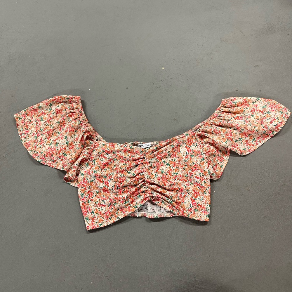 Floral Crop Top